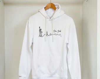 Trendy NYC Hoodie, New York City Trip Sweatshirt, New York Hoodie, New York Liebhaber Geschenk Sweatshirt, Vintage Hoodie, New York Sweatshirt, NYC