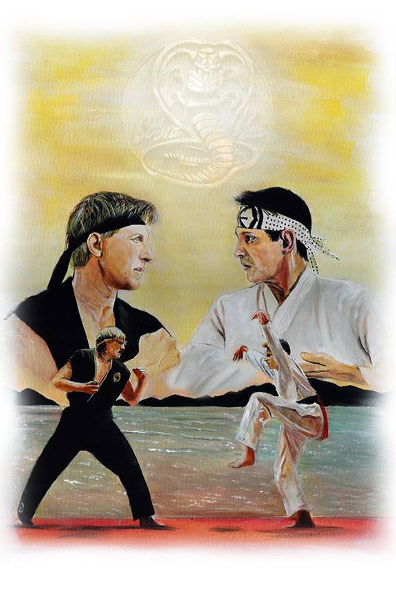 Cobra Kai Limited Edition Art Print | Etsy