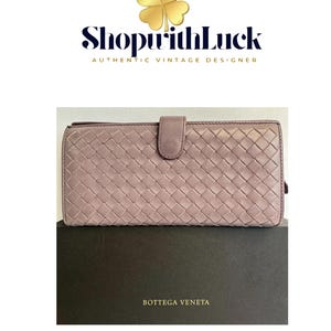Bottega Veneta Cartera Intrecciato de Piel Bottega Veneta Cartera Larga