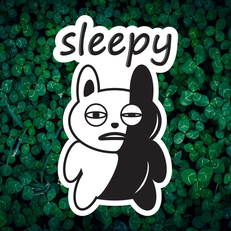 Sleepy Stickers - Etsy