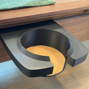 Wyrmwood Coffee Cup Holder Accessory for use with MGT / Modular Gaming Table - 3.5&quot; Cups