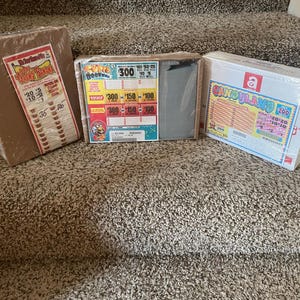 Super Beezzzz and Baby Grand Banana and Candyland Pull Tab Games