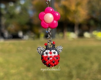 Ladybug Beaded Charm