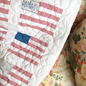 アメリカ国旗キルトのデジタルパターン PDF