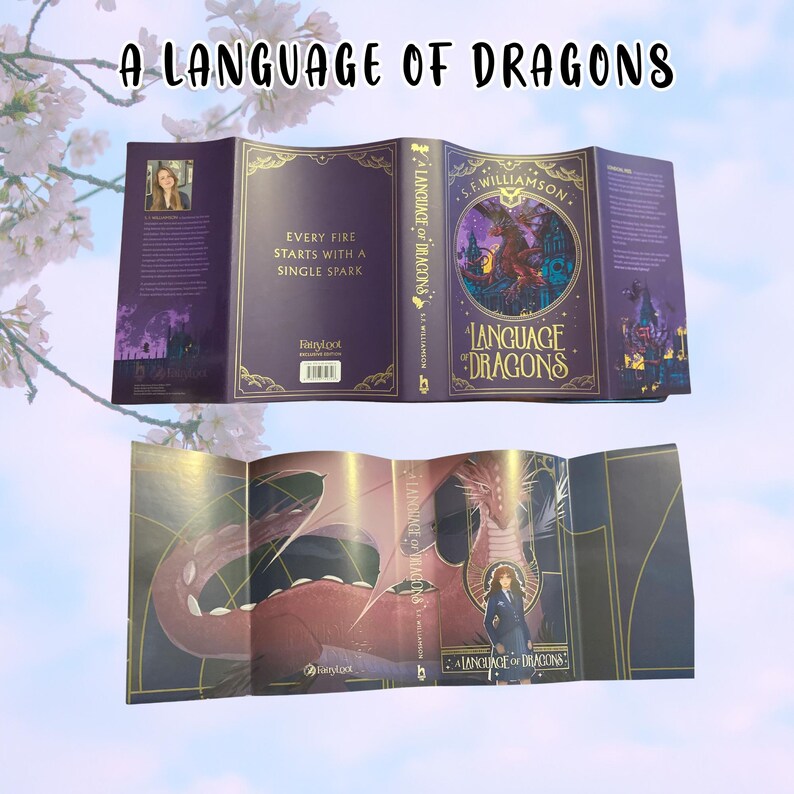 A Language of Dragons by S.F. Williamson Fairyloot Special Edition