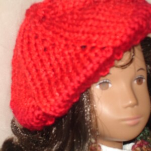 Hand Knit Beret Set for Gregor, Sasha image 2