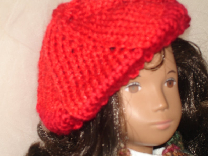 Hand Knit Beret Set for Gregor, Sasha image 2