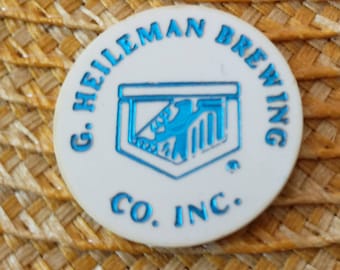 1970s G Heileman Brewers Brewery Hospitality Token Good for One Free Beverage