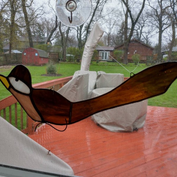 Road Runner Stained Glass Etsy