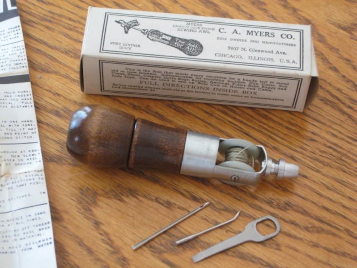 C.A. Myers Co. Awl for All Combination Sewing Awl Etsy