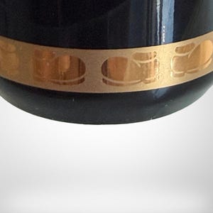 Tokyo Disneyland Mickey Mouse Black Gold Mug Made in Japan Disney image 4