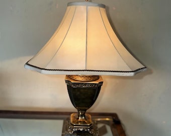 Frederick Cooper Hollywood Regency  Urn Marble Base Table Lamp