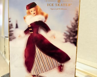 Barbie Music Victorian Ice Skater Special Edition Doll Mattel New in Box