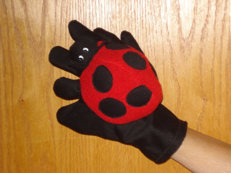 lady bug puppet
