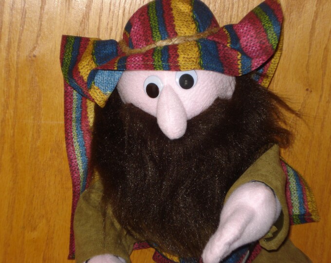 Biblical Hand Puppet Noah Moses Abraham Shepherd Etsy
