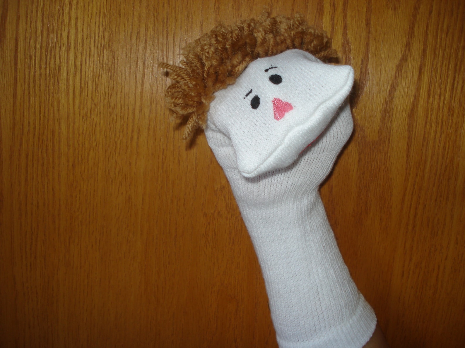 Boy sock puppet with removable face mask puppets social Etsy
