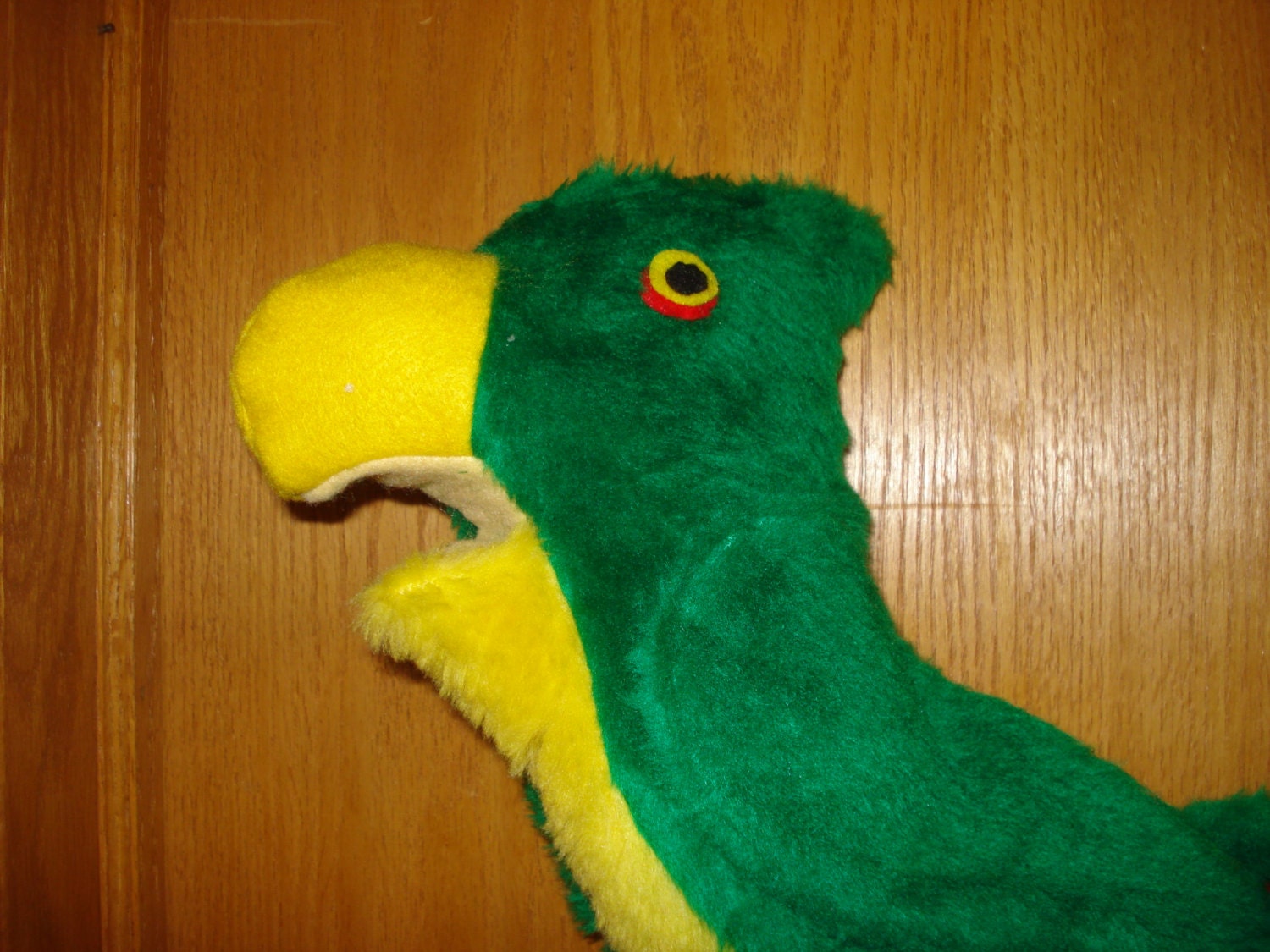Parrot hand puppet Bird puppet faux fur 26 inches long Etsy