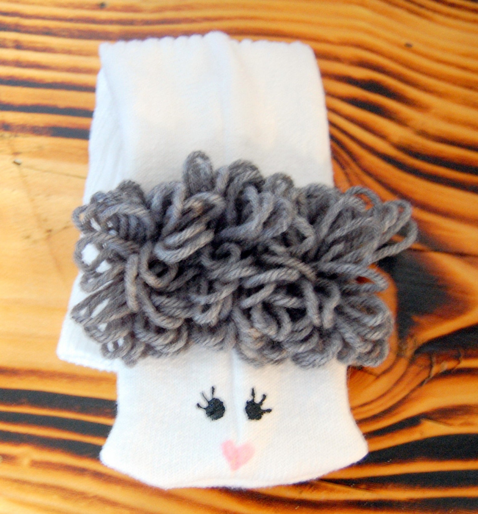 Grandmother Sock Puppet Grandma Puppets Storytelling Perform - Etsy