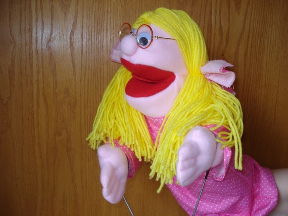 girl hand puppet