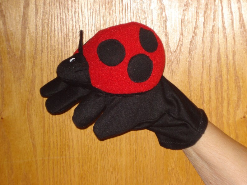 lady bug puppet