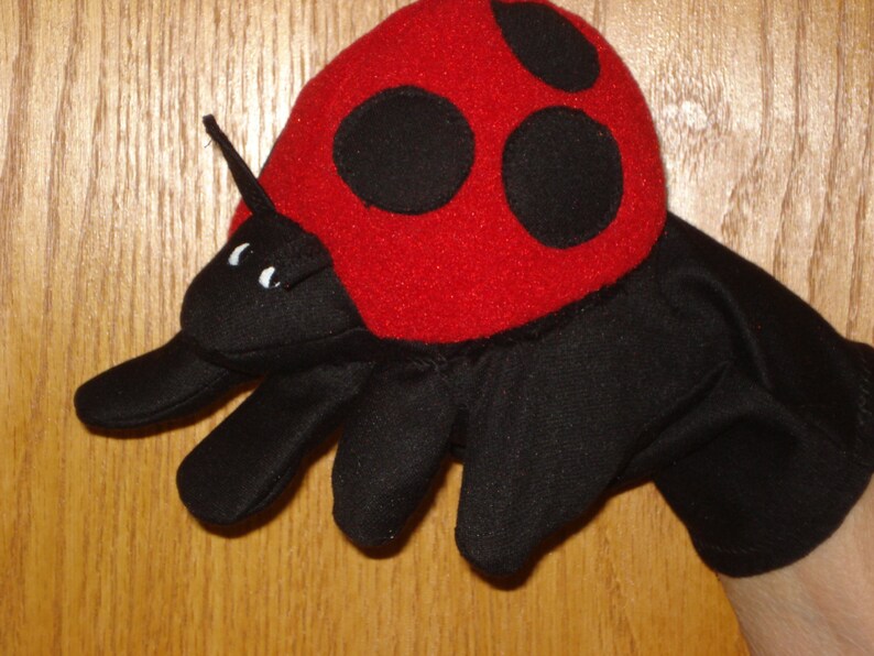 lady bug puppet