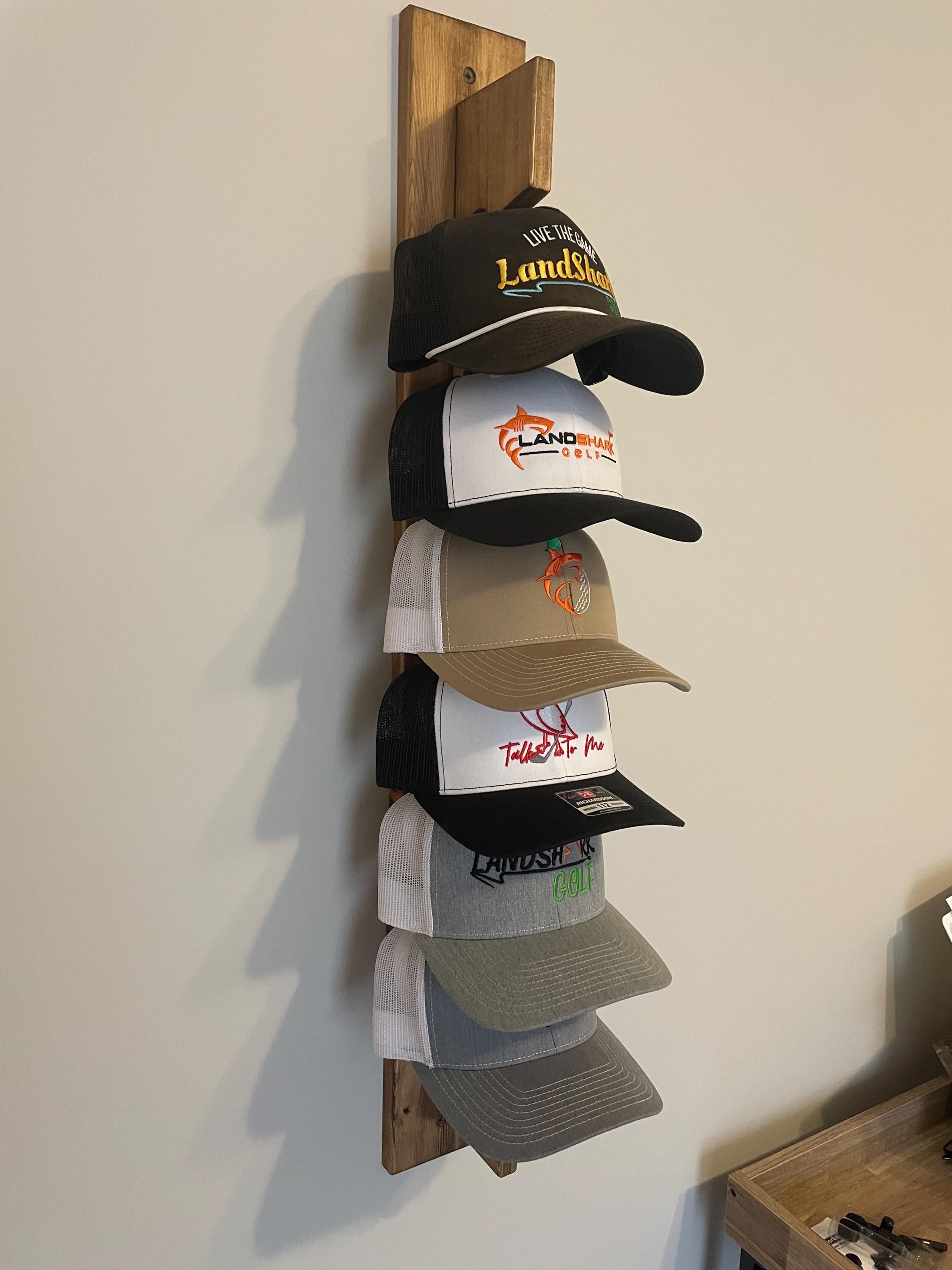 Custom Stocking Cap Rack Custom Hat Rack: Baseball Cap Organizer - Etsy