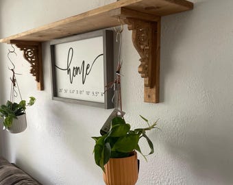 plant shelf and Brackets