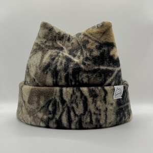 Real Tree Camo Super Cozy 4 Point Beanie