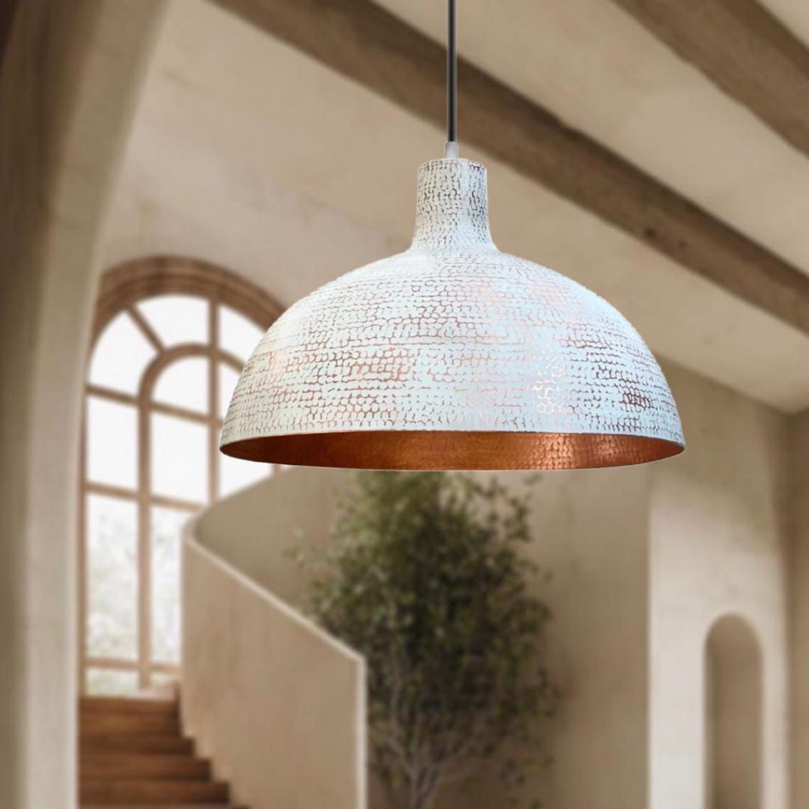 Copper Island Kitchen Lighting Elegant Fixtures,handmade Copper Rustic ...