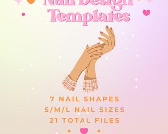 Nail Design Planner/Vorlage