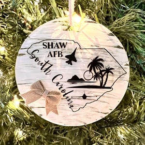 F-16 Shaw Air Force Base Ornament
