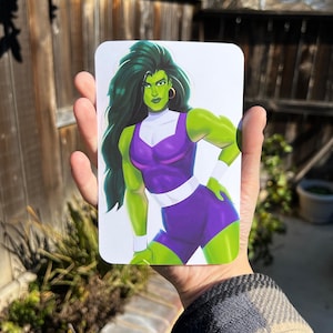 She-Hulk MINI Art Print