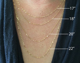 Add-On ONLY for Our Sunrise Shell Necklace Listings [with default length of 17in]- UPGRADE your Sunrise Shell Necklace Length to 18" 20" 22"