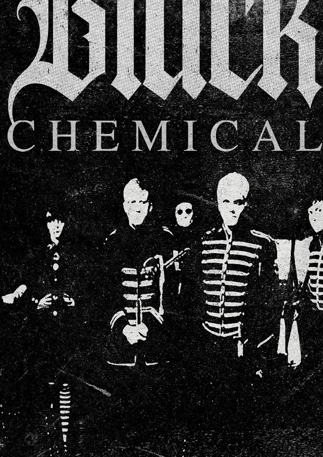 My Chemical Romance THE BLACK PARADE Album Poster, Vintage