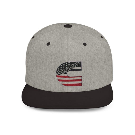 Cummins Turbo Diesel Flat Bill Snapback Hat: Truck  display picture 1