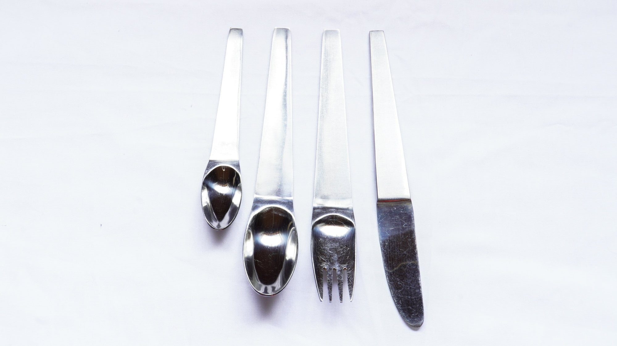 Museum Quality Amboss Danube 7000 Set of 8 Steak Knives by Janos Megyik —  MakeHappyTime: Vintage Stainless Steel Flatware & Interesting Old Things