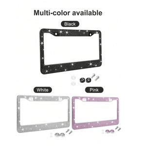 Sparkly License Plate Frame