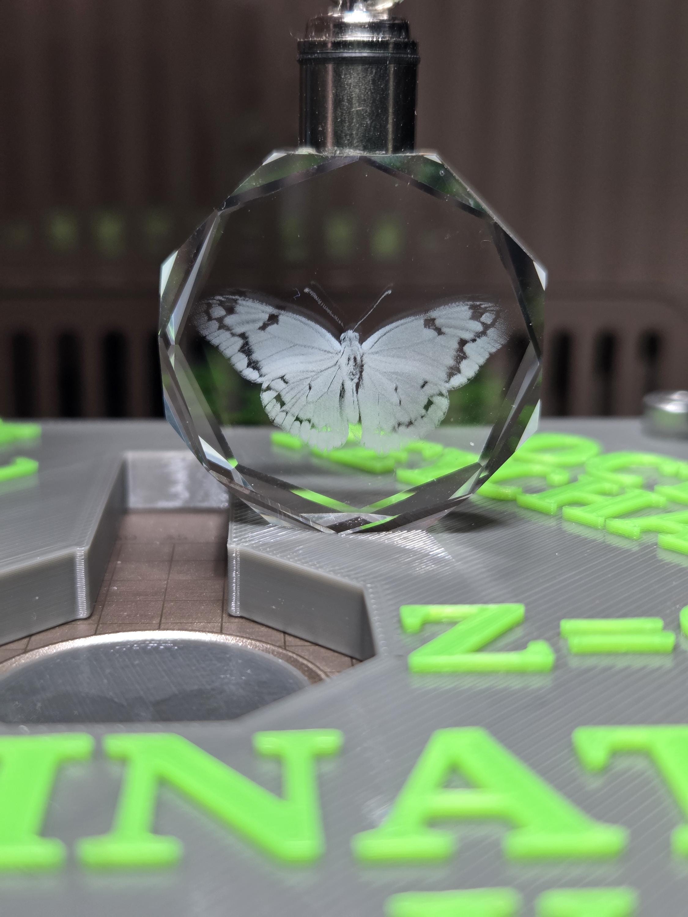 Xtool F2 Ultra UV Octagon Keychain Jig Files for Crystal Engraving - Etsy