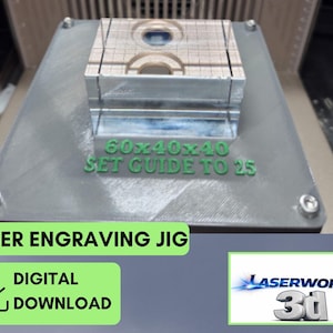 XTool F2 Ultra UV Kristall Schablone (stl, xcs, svg) 3D Druck oder Laser