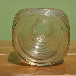 1950s Lavoris bottle, clear glass bottle or vase, excellent condition image 3