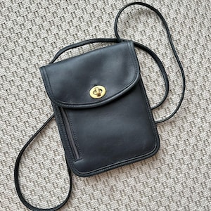バッグ Old Coach Tourist Pouch Navy 6908 USA Coach 6908 - Etsy