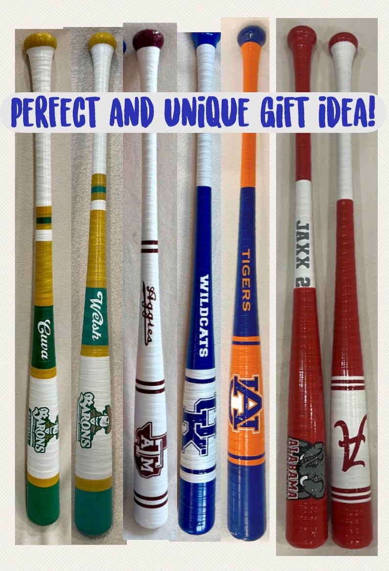 Custom High Quality Plastic Baseball Bats image 4