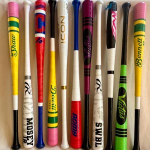 Custom High Quality Plastic Baseball Bats image 2