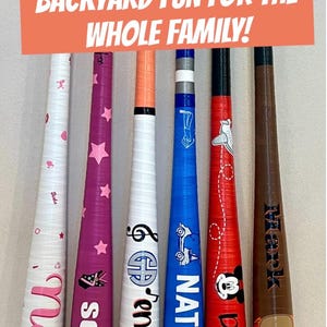 Custom High Quality Plastic Baseball Bats image 7