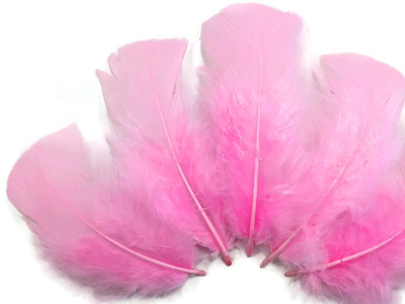 1 Pack - Purple Dyed Turkey T-Base triangle Body Plumage Feathers 0.50 Oz.