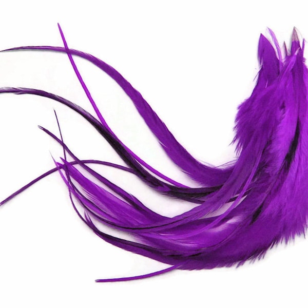 Purple Feathers Etsy