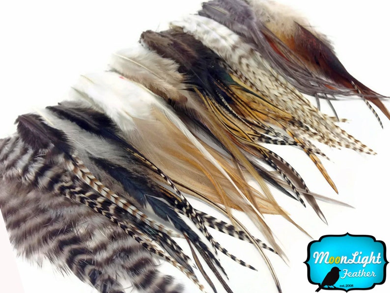 Wholesale Feathers 100 Pieces Wholesale NATURAL TONE Short Etsy