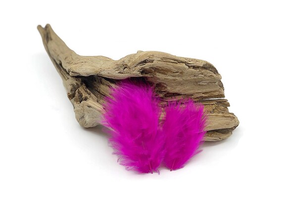 Buy Down Feathers 1 Pack Hot Pink Turkey Marabou Short Down Fluff