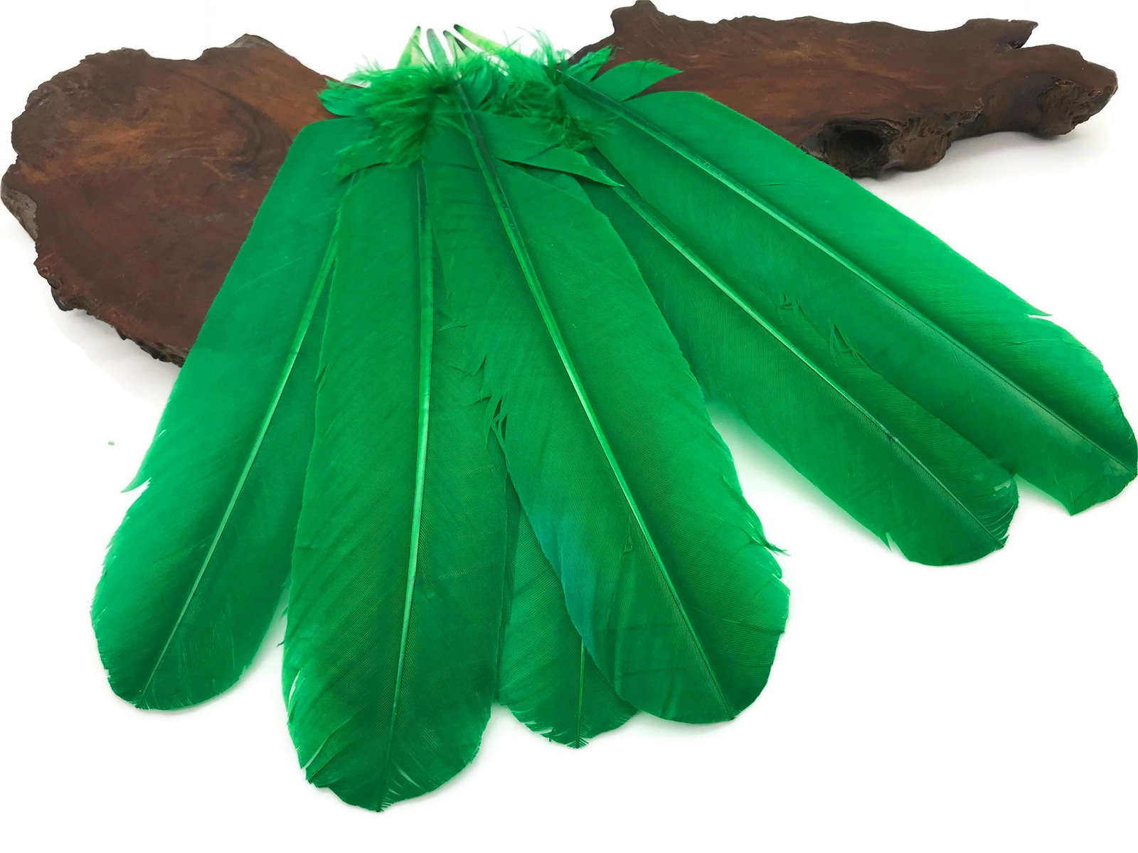 Red Umber Dyed Turkey Feathers, Pkg of 4 Burnt Umber Feathers, Large  Feathers, Colored Feathers, Hat Feather 