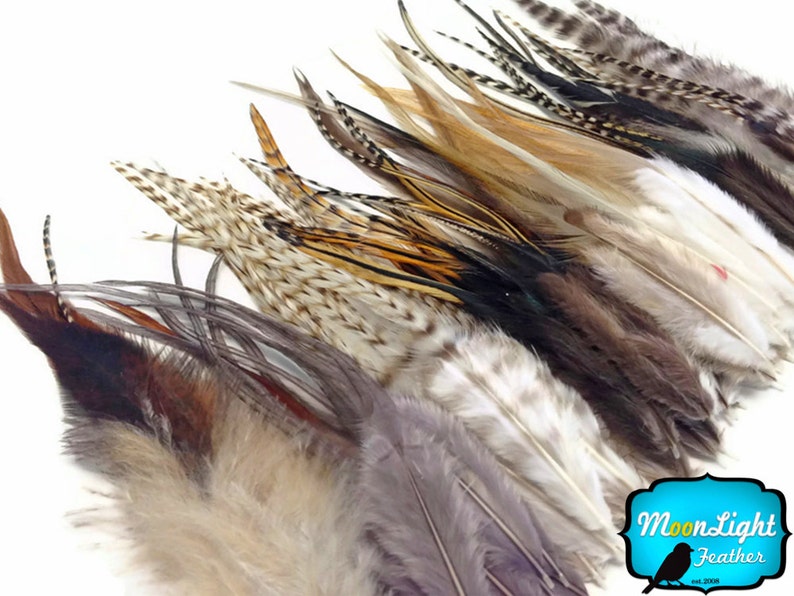 Wholesale Feathers 100 Pieces Wholesale NATURAL TONE Short Etsy